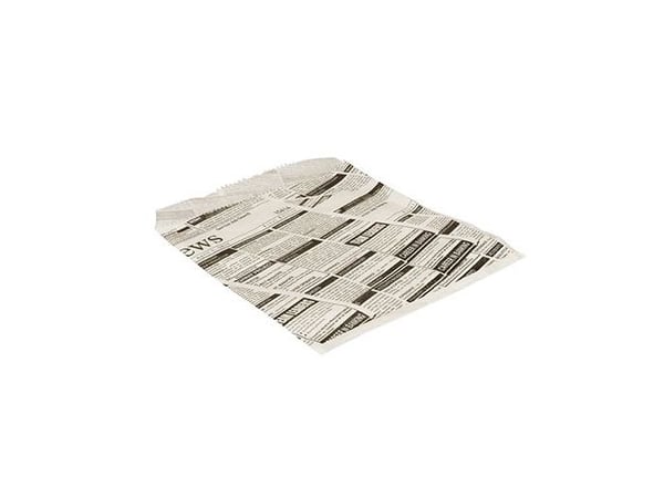 Papstar 85940 Säilytyspussit elintarvikkeille Musta - Valkoinen 1000 kpl (85940) (85940)