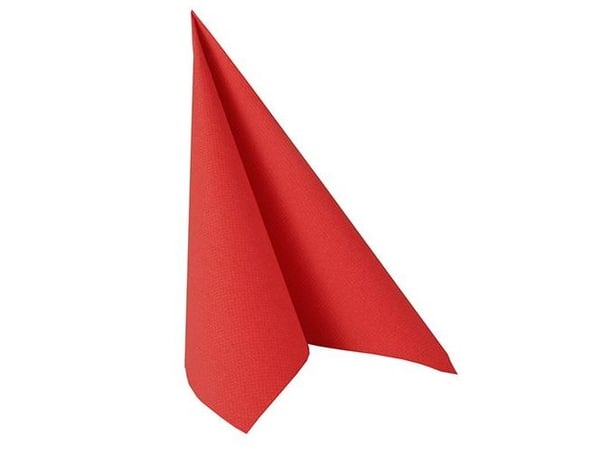 Papstar 11607, Punainen, Käsipaperi, Yksivärinen, 54 g/m², 400 mm, 400 mm
