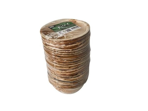 PAPSTAR pure - Tallerken - Størrelse 15 cm - Høyde 6.5 cm - 425 ml - rund - avhendbar (en pakke 25)