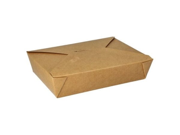 Papstar 87612, Fotoark kartong, Polylaktid (PLA), Brun, 1,5 l, FSC, 155 mm, 215 mm