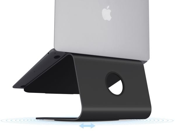 Rain Design mStand 360 - Notebookstativ - svart
