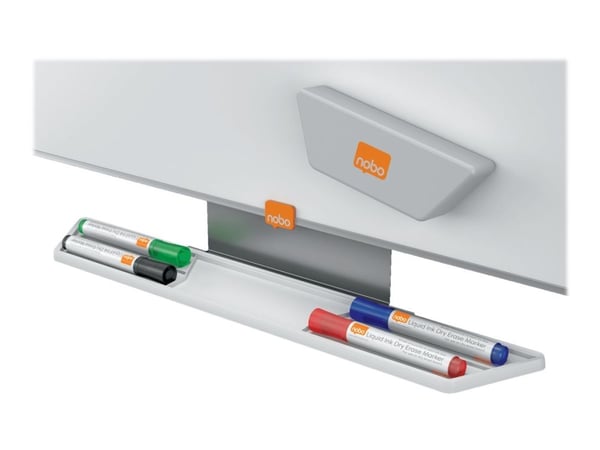 Whiteboardtusj Glasstavle Nobo - med 4 stk. assorterte farger