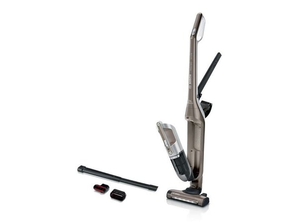 Bosch Flexxo BBH3ALL23 - Støvsuger - pinne/håndholdt (2-i-1) - uten pose - uten kabel - champagnemetallisk