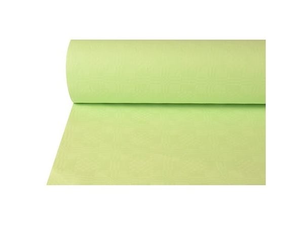 Papstar 16794, Suorakulmainen, Vihreä, Paperi, Pöytäliina, 100 x 5000 cm, 1 kpl