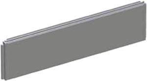 Väggskåp Ensto Cubo P blindfläns för 400 mm kassasida inkl. låsstag