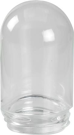 Staldglas klart glas , Ø97 mm, med 84,5 mm gevind.