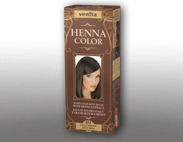 VENITA_Henna Color coloring lotion with henna extract 113 Light Brown 75ml