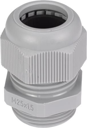 JACOB Forskruning Perfect M32x1,5kabel Ø 15-21 mm IP68, ULpolyamidi, vihreä RAL 7001