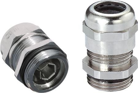 Jacob 50.632 M/Emvd Cable Gland Emv, With Strain Relief M32 Brass Brass 1 Pcs