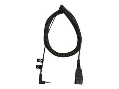 Jabra - Hodetelefonkabel - mikrojakk hann til Quick Disconnect hann