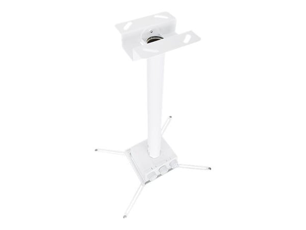 Multibrackets M Universal Projector Ceiling Mount 900-1600 with Fine tune - Monteringssett (takmontering) - for projektor - aluminium - hvit - takm...
