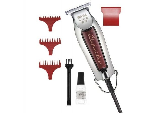 Wahl Detailer, Rød, Sølv, 3,8 cm, Rotary motor, 5000 rpm, AC, 130 g