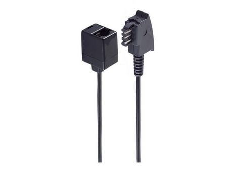 shiverpeaks BS71035, 0,2 m, TAE-F, RJ45, Sort, Hankjønn, Hunkjønn