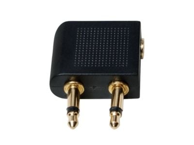 LogiLink - Fly-audioadapter - mono-ministik (han) til mini-telefonstereo 3,5 mm (hun)
