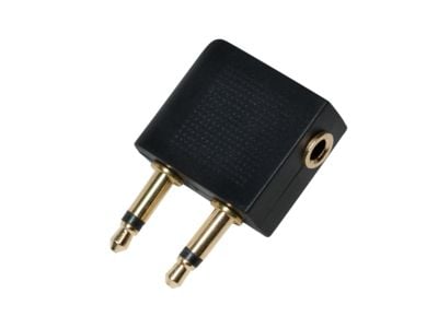 LogiLink - Fly-audioadapter - mono-ministik (han) til mini-telefonstereo 3,5 mm (hun)