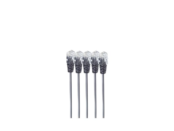 shiverpeaks BS70084-3-SET5, 3 m, RJ-11, RJ-11, Musta, urosliitin, urosliitin, urosliitin