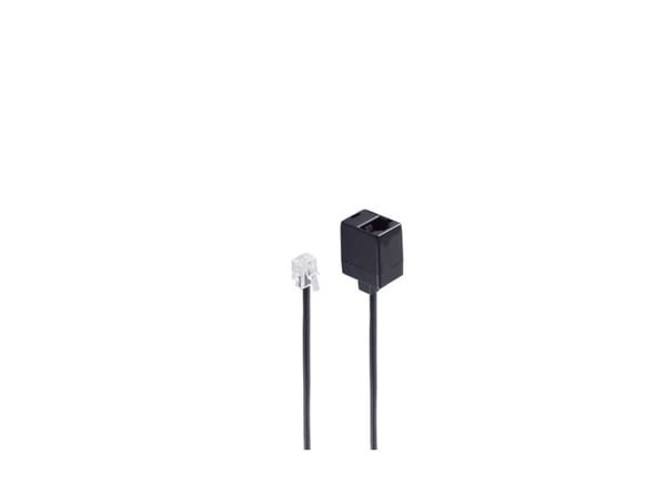 shiverpeaks BS70223, 3 m, RJ-11, RJ-11, Sort, Hankjønn, Hunkjønn