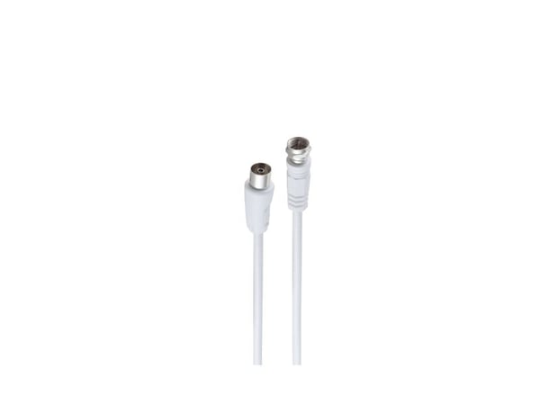 shiverpeaks BS80073-32, 2,5 m, RG-59, F-typ, IEC, Vit shiverpeaks BS80073-32, 2,5 m, RG-59, F-typ, IEC, Vit