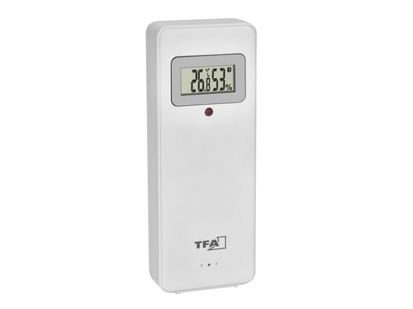 TFA-Dostmann Elements, Sort, Inne hygrometer, Inne Termometer, Utendørs Barometer, Utendørs Fuktighetsmåler, Utendørs Barometer, Barometer, Hygrome...