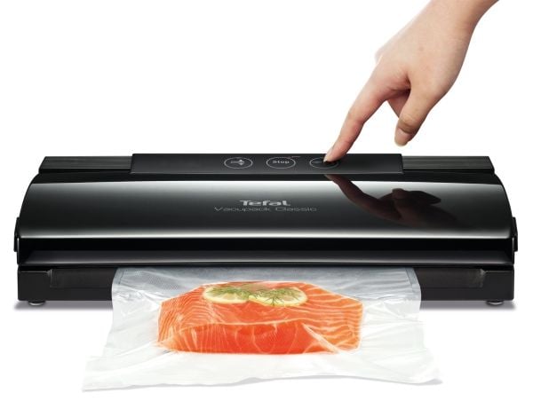 Tefal VT2540, Svart, Endast försegling, Vakuumförsegling, Knappar, 110 W, 150 mm, 370 mm