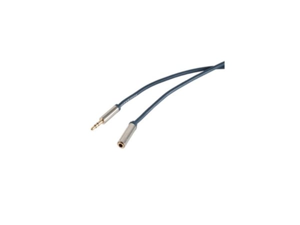 shiverpeaks sp-PROFESSIONELL, 3,5 mm, Hanstik, 3,5 mm, Hunstik, 3 m, Blå, Krom