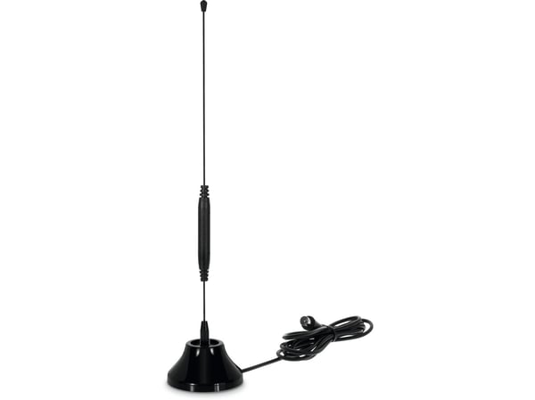 TechniSat DigiFlex TT6, Sisätila, Musta, 1,75 m, 2 dB, DVB-T2, DAB+,FM