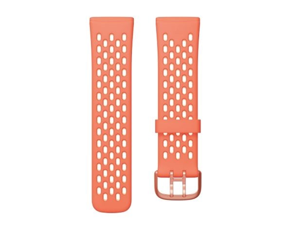 Fitbit FB174SBCRPKL, Band, Smartklokke, Oransje, Rosa, Fitbit, Sense & Versa 3, Aluminium, Silikon