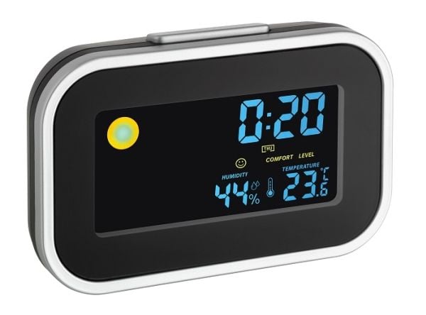 TFA - Väckarklocka - rektangulär - kvarts - skrivbord