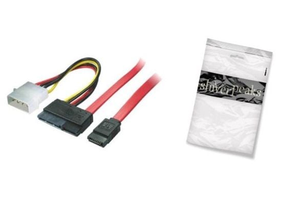 shiverpeaks 0.5m SATA, 0,5 m, SATA I, SATA 22-nastainen, SATA 7-nastainen + Molex (4-nastainen), Hanstik/Hunstik, Sort, Rød, Hvid, Gul, Flere