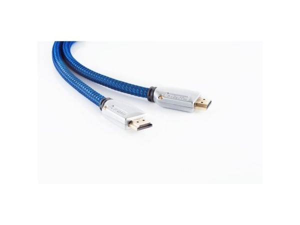 shiverpeaks BS77470-ET, 1 m, HDMI Type A (Standard), HDMI Type A (Standard), 3D, Musta, Sininen