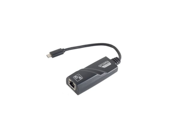 shiverpeaks BASIC-S USB-adapter, C hann - RJ45 hunnkontakter: USB 3.1 C hann til RJ45 Gigabit Ethernet, - 1 stk (BS13-50018)