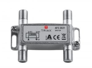Triax AFC 2021, 75 O, 5 - 1218 MHz, Hopea, Naaras, 0,8 dB, F-type