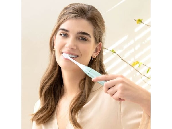 Silk''n SonicYou, Vuxen, Ultraljudstandborste, Djuprengöring, Känslig, Tandblekning, 37000 rörelser per minut, Grön, Mintfärgad, 2 min