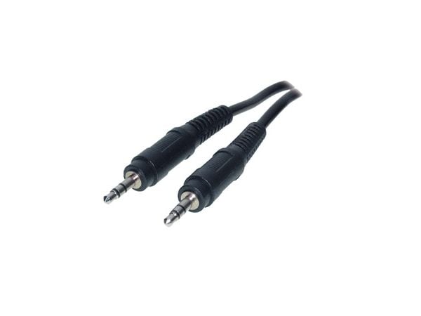 Tecline 10m 3.5mm, 3.5mm, Uros, 3.5mm, Uros, 10 m, Musta Tecline 10m 3.5mm, 3.5mm, Uros, 3.5mm, Uros, 10 m, Musta