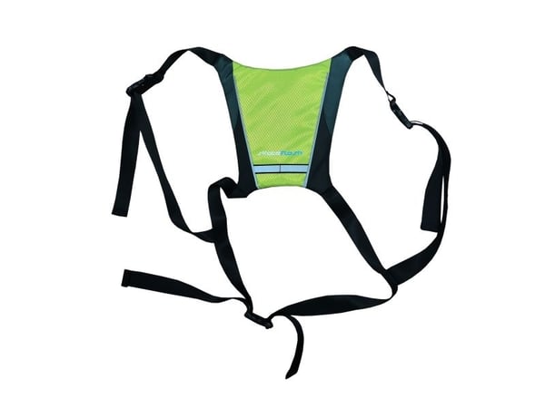 Skateflash Reflective vest, Liivi, Musta, Vihreä, Nailon, Yksi koko, Pyöräily, Vihreä
