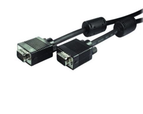shiverpeaks BS78056-3, 3 m, VGA (D-Sub), VGA (D-Sub), Hankjønn, Hankjønn, Svart