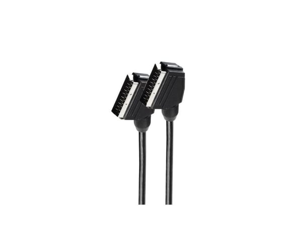 shiverpeaks BS96020, 3 m, SCART (21-pin), SCART (21-pin), Hankjønn, Hankjønn, Nickel