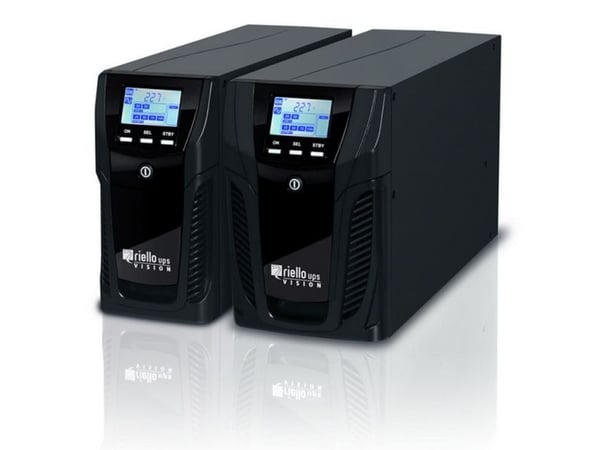 Riello VST 800, Linje-Interactive, 0,8 kVA, 640 W, Sinus, 162 V, 290 V