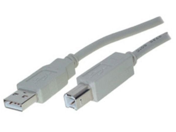 shiverpeaks BS77021, 1 m, USB A, USB B, USB 2.0, 480 Mbit/s, Grå shiverpeaks BS77021, 1 m, USB A, USB B, USB 2.0, 480 Mbit/s, Grå