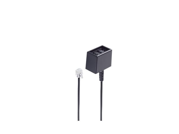 shiverpeaks BS71280-6, 0,15 m, RJ-11, 3 x TAE (N,N,F), Sort, Hankjønn, Hunkjønn