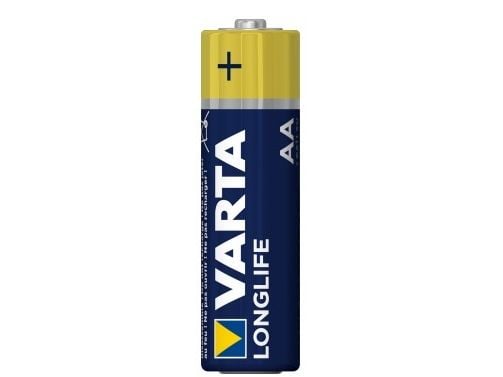 Varta Longlife AA Folie 40, Engangsbatteri, AA, Alkalinsk, 1,5 V, 40 stykker, Blå, Gull