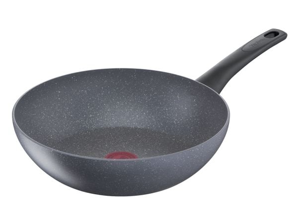 Tefal Healthy Chef G15019, Rund, Wok-/stekepanne, Grå, 175 °C, Aluminium, Thermo-Spot