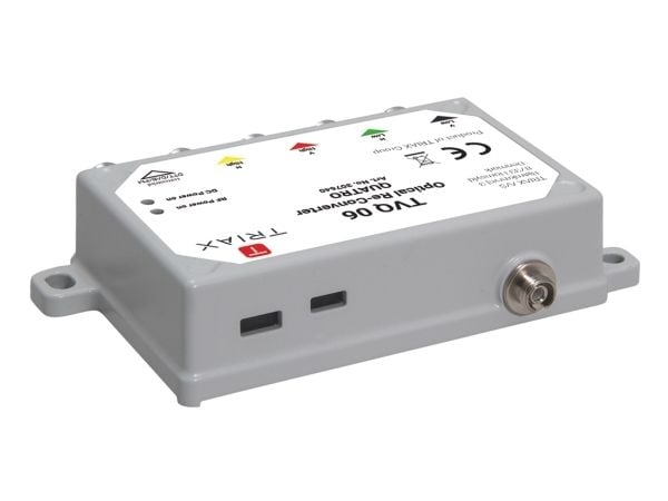 Triax TVQ 06, Grå, 20 V, 0,4 A, -10 - 60 °C, 26 mm, 61 mm