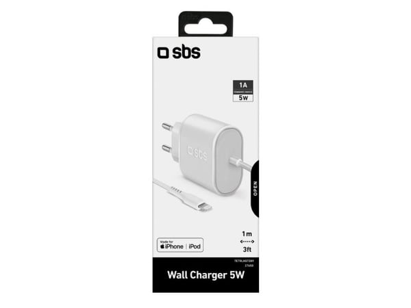 SBS TETRLHSTD89, Universell, Innendørs, 100 - 250 V, 50/60 Hz, 5 W, 5 V