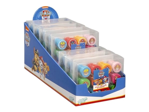Totum PAW Patrol Self Inking Stamps, Children''s stamp set, 3 år, Flerfarget, 10 stykker