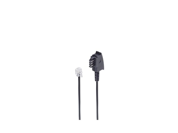 shiverpeaks BS70100-, 10 m, TAE (F), RJ-11, Sortera, Hanstik, Hanstik