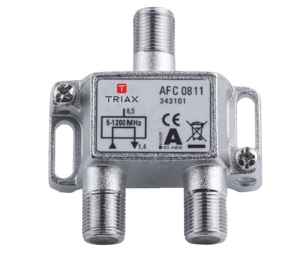 Triax AFC 0811, 75 O, 5 - 1218 MHz, Hopea, F-type, 48 mm, 20 mm
