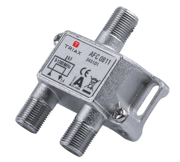 Triax AFC 0811, 75 O, 5 - 1218 MHz, Hopea, F-type, 48 mm, 20 mm