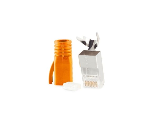 shiverpeaks BS72067-O, RJ-45, Oransje, Hankjønn, Rett, Polykarbonat (PC), Cat5e/6/6A/7