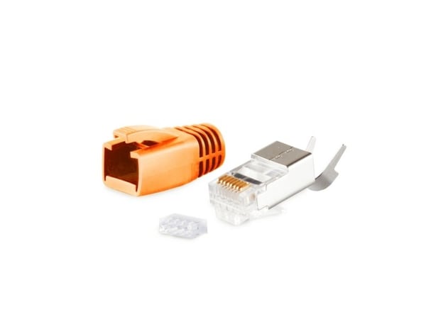 shiverpeaks BS72067-O, RJ-45, Oransje, Hankjønn, Rett, Polykarbonat (PC), Cat5e/6/6A/7